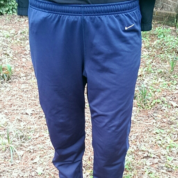 Nike Dri-fit  navy blue workout pants sz M REDUCED