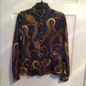 Ralph Lauren peplum top