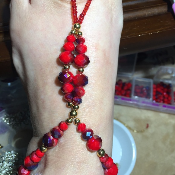 Custom made barefoot sandals comes as a pair - Picture 2 of 4