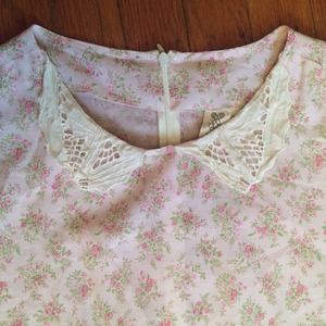 Urban Renewal Lace Collar Baby Doll Dress