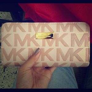 Pink MK clutch/purse