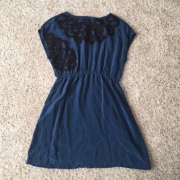 Navy blue top/short dress