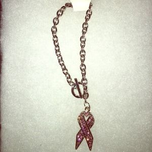 Breast Cancer Awareness Bracelet NWT