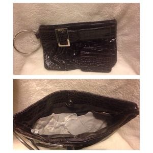 Brand New Boutique Chocolate Clutch