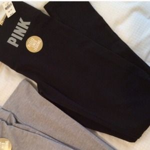 Brand new pink leggings BLACK