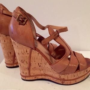 Chloe platform cork shoes