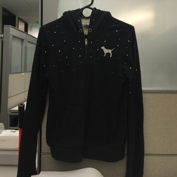 PINK Victoria's Secret Jackets & Blazers - Victoria Secret Bling Sweater