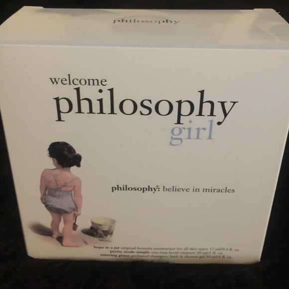 Philosophy welcome set