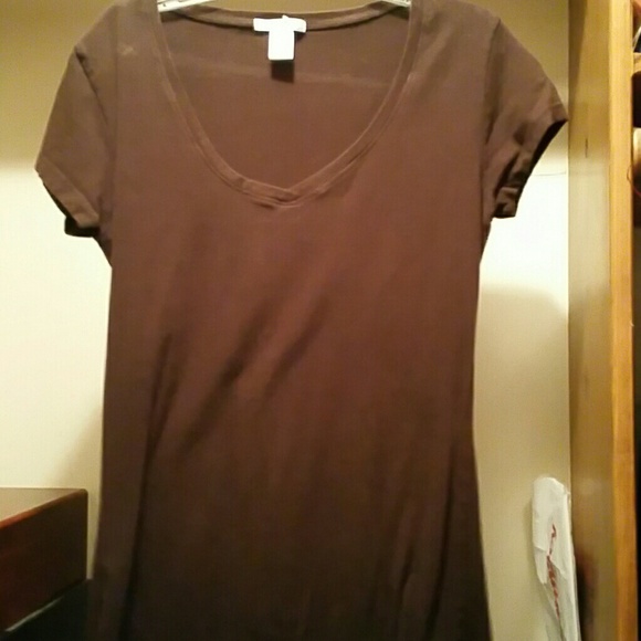 Brown shirt