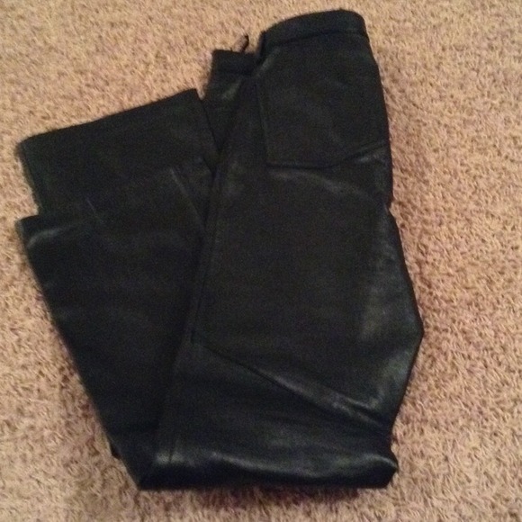 Gap Genuine Leather Pants - Picture 1 of 3