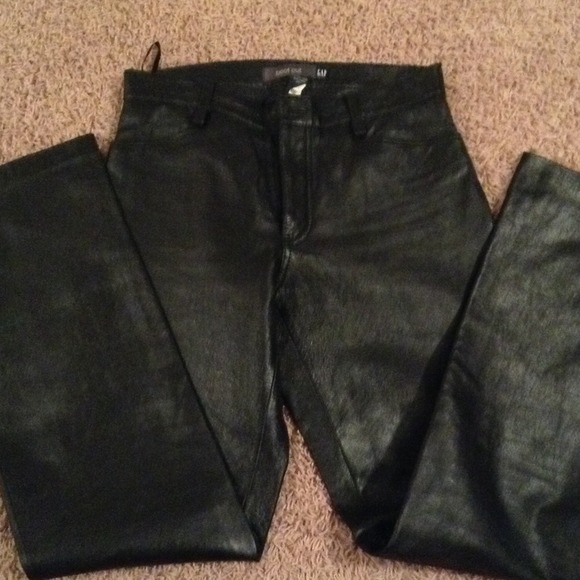 Gap Genuine Leather Pants - Picture 2 of 3