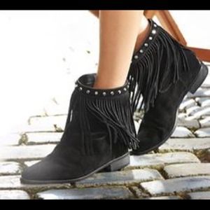Michael Kors Billy Fringe Boot