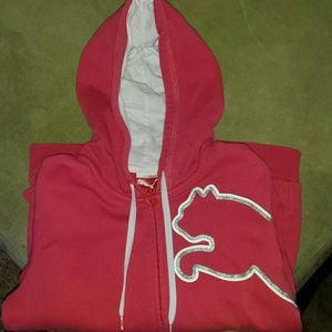 Puma zip up hoodie