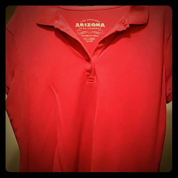Arizona red polo