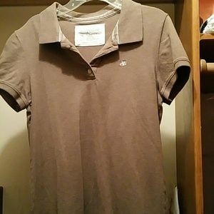 Brown  Aeropostale collared shirt
