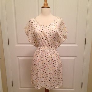 Forever 21 Printed Open Back Dress