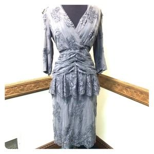 Burberry prorsum silk and lace skirt and top!