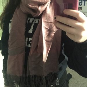 Pink scarf