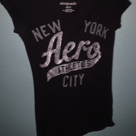 Black Aeropostale shirt