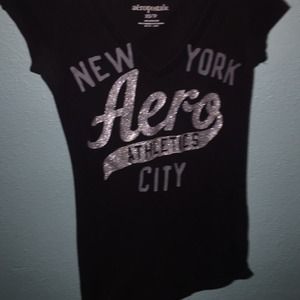 Black Aeropostale shirt