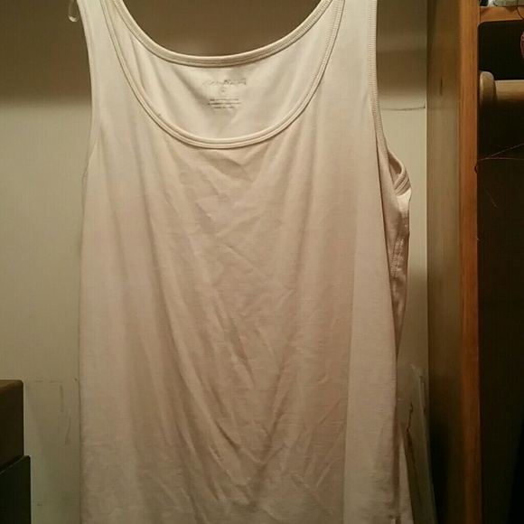 Cream tank top