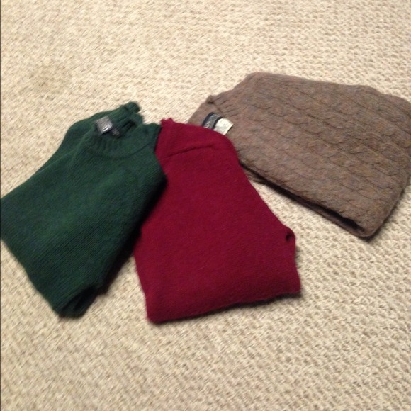 Wool sweater bundle