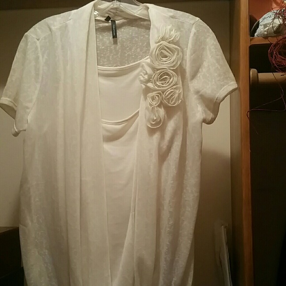 Two in one cream shirt