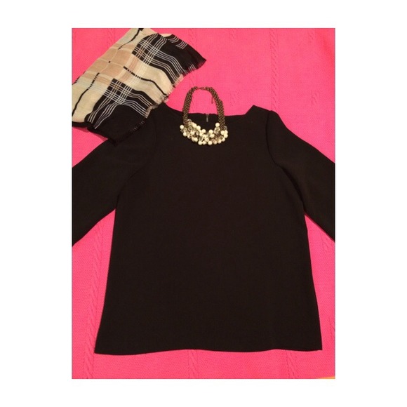 Black LOFT tunic top