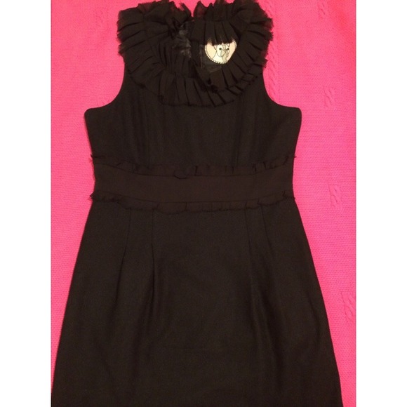 Forever 21 wool ruffle dress