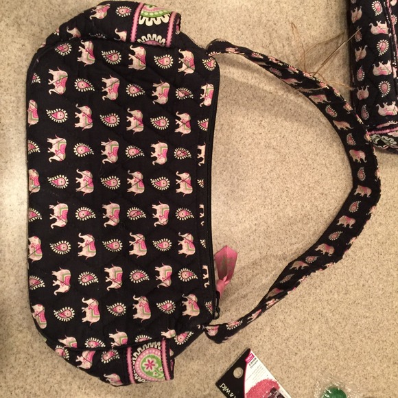 Vera Bradley pink elephants bags