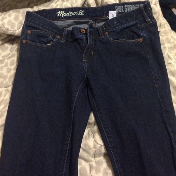 Madewell Rail Straight Jeans