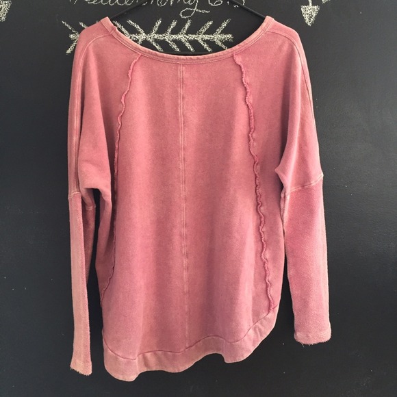 SOLD IN A BUNDLE Free People Dusty Pink Top - Picture 3 of 4