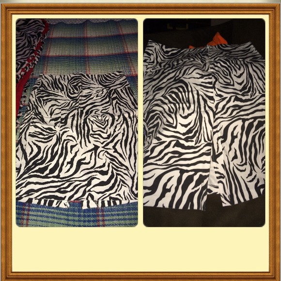 It's a high wasted skirt...