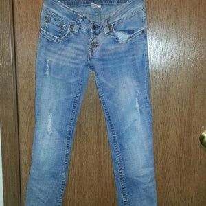 Hydraulic skinny jeans