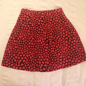 🎉 Host Pic 🎉Heart Patterned Skirt❤️