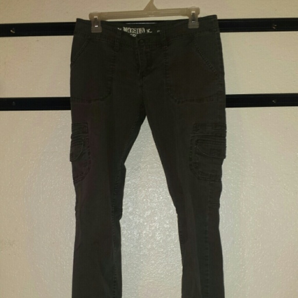Mossimo green cargo skinny pants