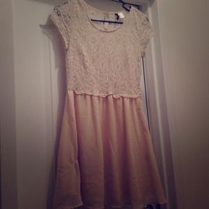 H&M beige dress