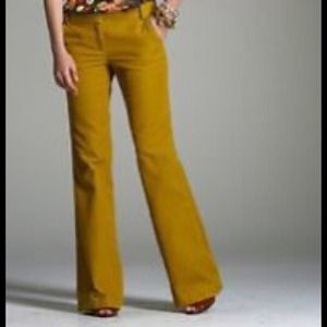 J Crew City Fit Mustard Cords (size 4)