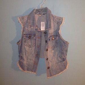 Highway Jeans Denim Vest (NWT)