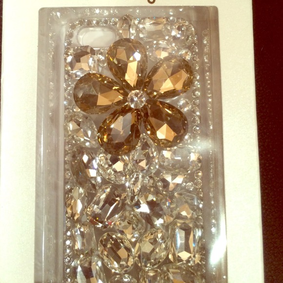 Ladies iPhone 5 cases crystal never used