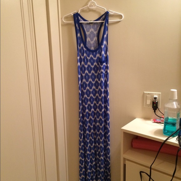Soprano blue maxi dress from Nordstrom