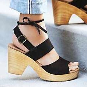 Free People Dover Suede Clog