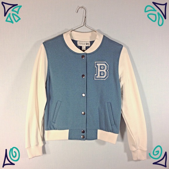 Blue Letterman Jacket