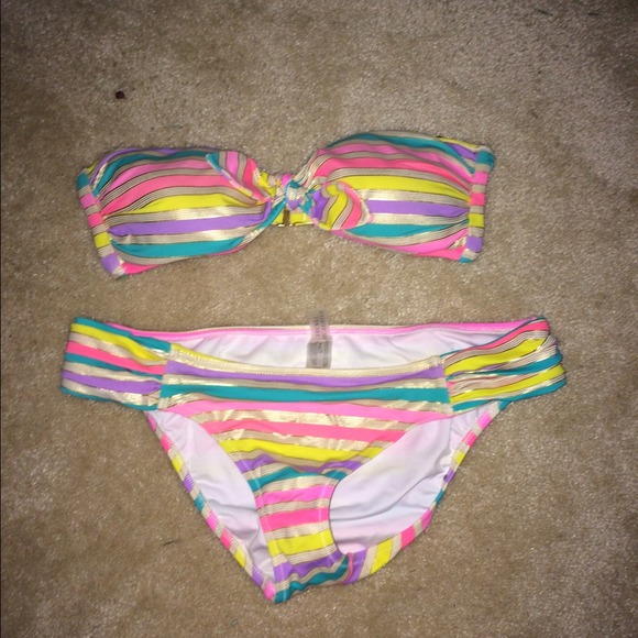 Victoria's Secret rainbow bikini