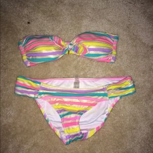 Victoria's Secret rainbow bikini