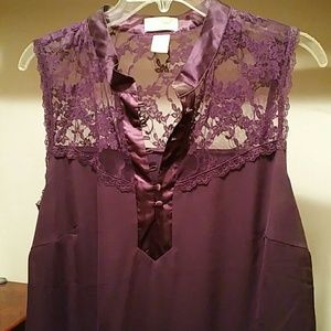 Purple blouse