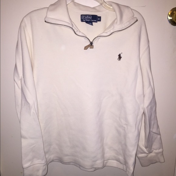 White POLO pullover!