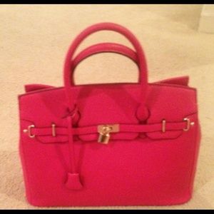 Just Fab pink shopper