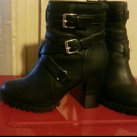 Black booties