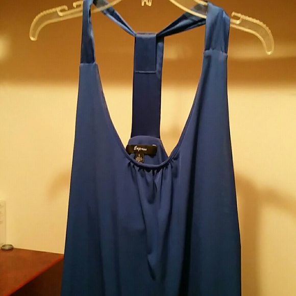 Blue Express dressy top